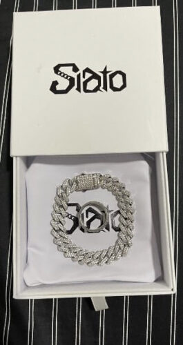 צמיד אייסד אאוט כסף photo review