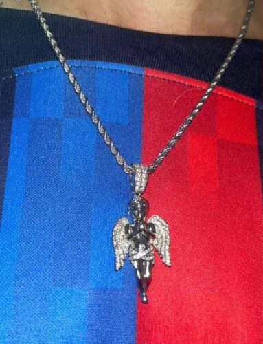 תליון מלאך כסף photo review