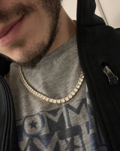 שרשרת טניס זהב photo review