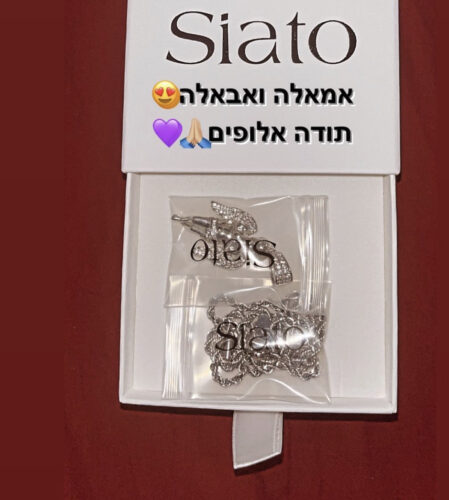 תליון מלאך כסף photo review