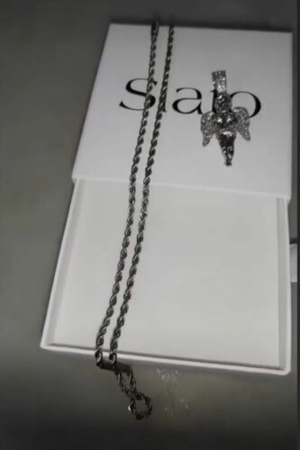 תליון מלאך כסף photo review