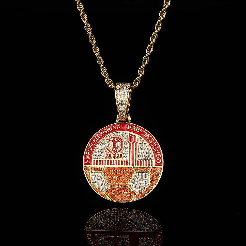 שרשרת הפועל באר שבע זהב