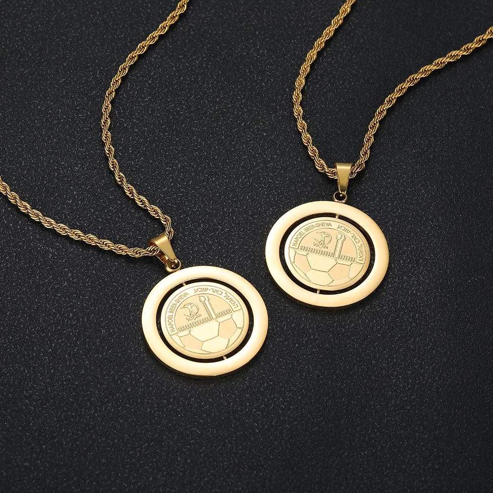 תליון הפועל באר שבע ספין זהב