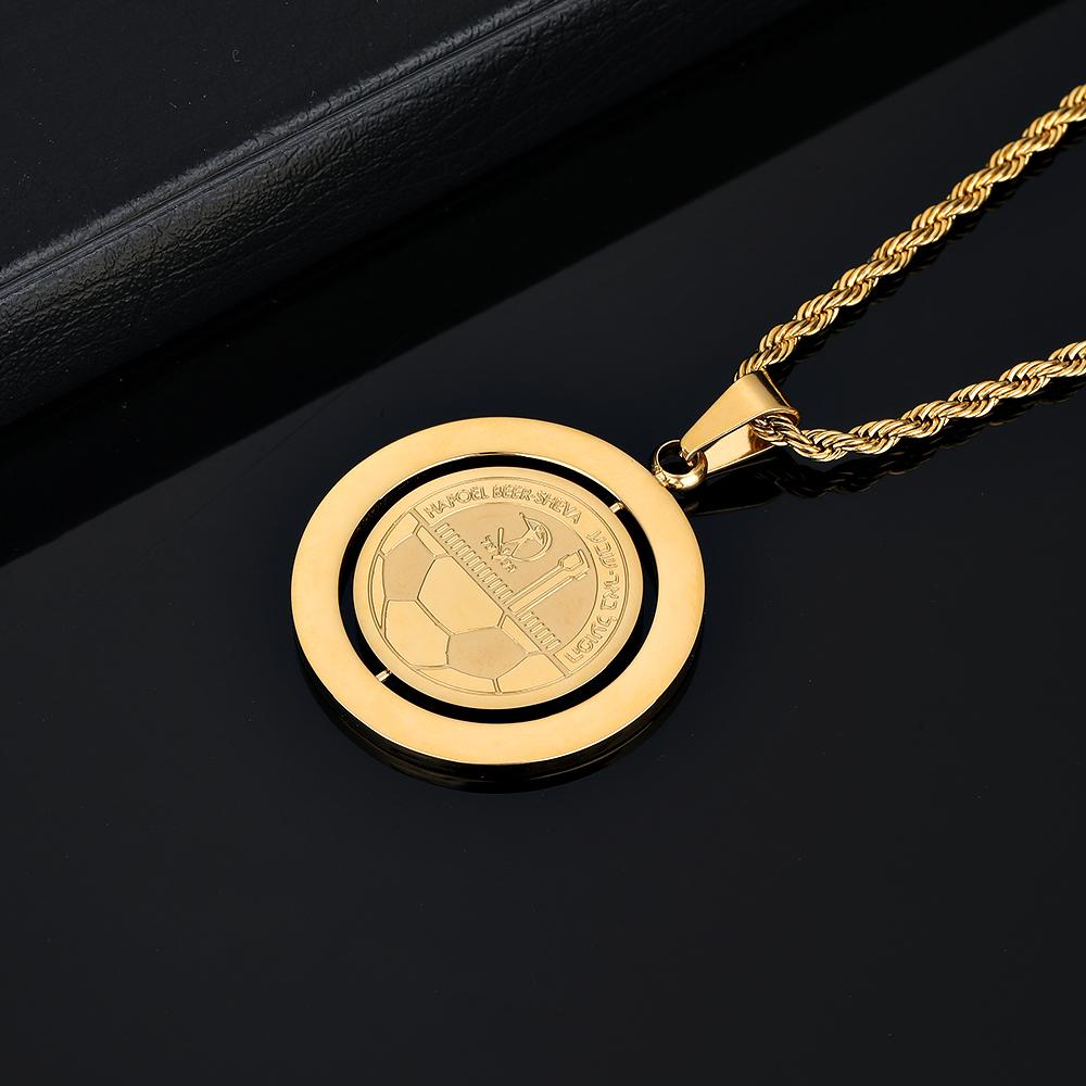 תליון הפועל באר שבע ספין זהב