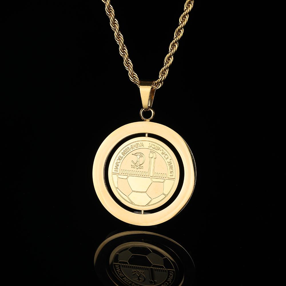 תליון הפועל באר שבע ספין זהב