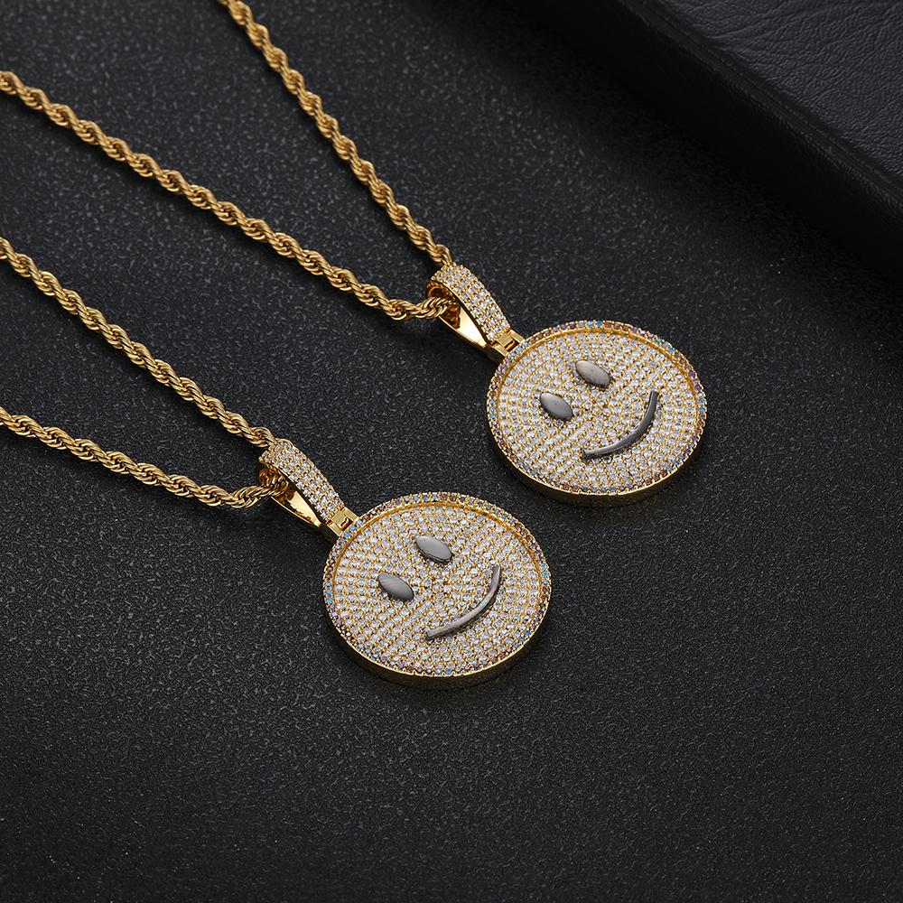 תליון סמיילי אייס זהב