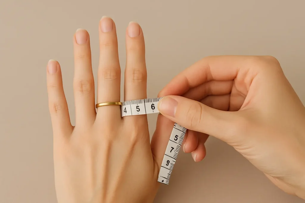 איך למדוד מידת טבעת בצורה מדויקת